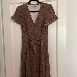 LOFT Animal Print Dress